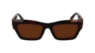 Óculos de sol Longchamp LO763S Castanho Retangular - 2