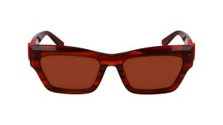 Óculos de sol Longchamp LO763S Vermelho Retangular - 2