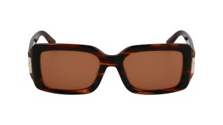 Óculos de sol Longchamp LO765S Castanho Retangular - 2