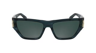 Óculos de sol Longchamp LO774S Azul Retangular - 2