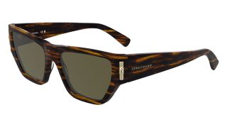 Óculos de sol Longchamp LO774S Castanho Retangular - 1