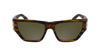 Óculos de sol Longchamp LO774S Castanho Retangular - 2