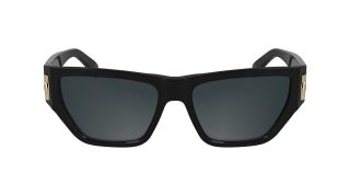 Óculos de sol Longchamp LO774S Preto Retangular - 2