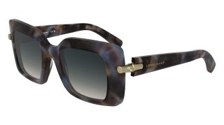 Óculos de sol Longchamp LO776S Castanho Retangular - 1