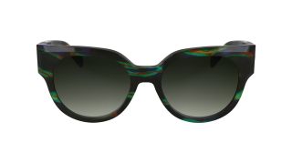 Óculos de sol Longchamp LO779S Verde Redonda - 2