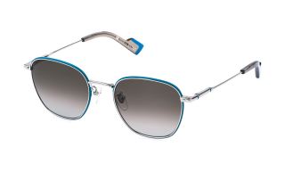 Óculos de sol Sting SST561 Prateados Redonda