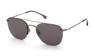 Óculos de sol Lozza SL2434 GUBBIO 4 Prateados Quadrada