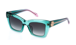 Óculos de sol Just Cavalli SJC144 Verde Quadrada