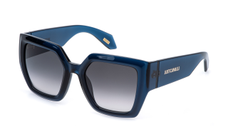 Óculos de sol Just Cavalli SJC149 Azul Quadrada