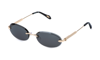 Óculos de sol Just Cavalli SJC155 Dourados Ovalada