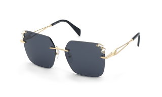 Óculos de sol Blumarine SBM229S Dourados Quadrada