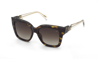 Óculos de sol Blumarine SBM887 Castanho Quadrada
