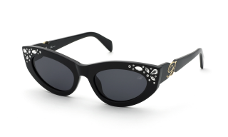Óculos de sol Blumarine SBM888S Preto Borboleta