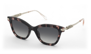Óculos de sol Zadig & Voltaire SZV451 Rosa/Vermelho-Púrpura Borboleta