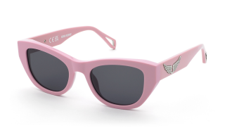Óculos de sol Zadig & Voltaire SZV459S Rosa/Vermelho-Púrpura Borboleta