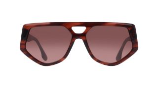 Óculos de sol Victoria Beckam VB681S Vermelho Retangular - 2