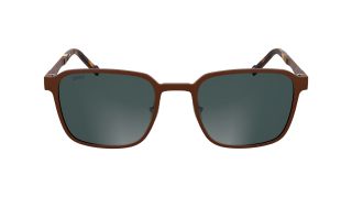 Óculos de sol Zeiss ZS25556SP Castanho Retangular - 2