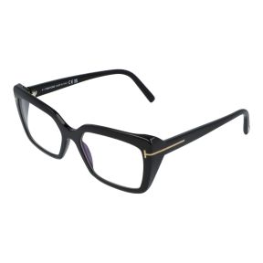 Óculos graduados Tom Ford FT5991-B Preto Retangular - 1