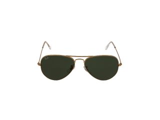Óculos de sol Ray Ban RB3025 Dourados Aviador - 2