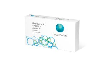Lentes de contacto Biomedics Biomedics 55 Evolution Esférica 6 unidades - 2
