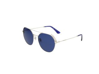 Óculos de sol Police SPL636N Prateados Tamanho: 55X18