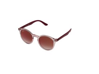 Óculos de sol Ray Ban Junior RJ9064S Rosa/Vermelho-Púrpura Tamanho: 44X19