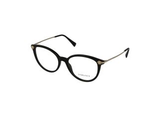 Óculos graduados Versace 0VE3251B Preto Tamanho: 54X18