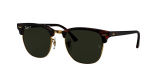 Óculos de sol Ray Ban CLUBMASTER 0RB3016 Castanho Tamanho: 51X21