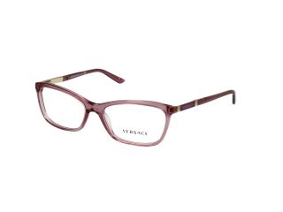 Óculos graduados Versace 0VE3186 Rosa/Vermelho-Púrpura Tamanho: 54X16
