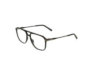 Óculos graduados Tom Ford FT5665-B Preto Tamanho: 54X16