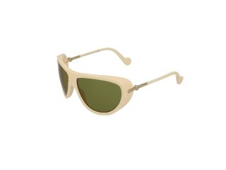 Óculos de sol Moncler ML0128 Beige Tamanho: 61X14