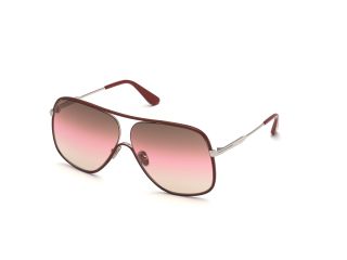 Óculos de sol Tom Ford BRADY FT0841 Prateados Tamanho: 64X8