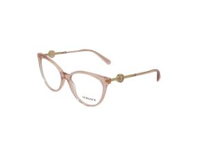 Óculos graduados Versace 0VE3298B Rosa/Vermelho-Púrpura Tamanho: 55X17