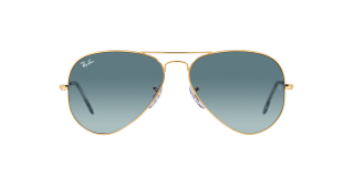 Óculos de sol Ray Ban AVIATOR LARGE METAL 0RB3025 Dourados Tamanho: 62X14