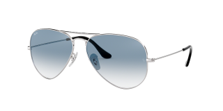 Óculos de sol Ray Ban AVIATOR LARGE METAL 0RB3025 Prateados Tamanho: 62X14