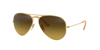 Óculos de sol Ray Ban AVIATOR LARGE METAL 0RB3025 Dourados Tamanho: 58X14