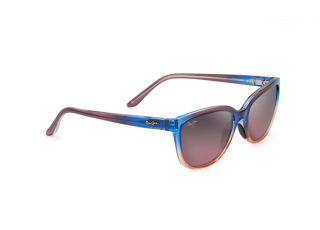 Óculos de sol Maui Jim HONI RS758 Rosa/Vermelho-Púrpura Tamanho: 54X18