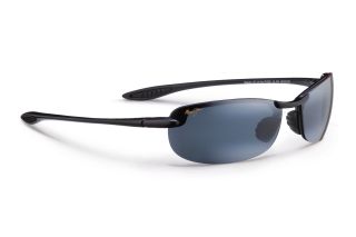 Óculos de sol Maui Jim 405 MAKAHA Preto Retangular