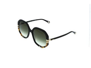 Óculos de sol Chloé CH0105S Preto Quadrada - 1