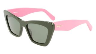 Óculos de sol SALVATORE FERRAGAMO SF929S Verde Tamanho: 55X17