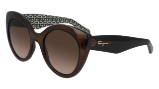 Óculos de sol SALVATORE FERRAGAMO SF964S Castanho Tamanho: 54X21