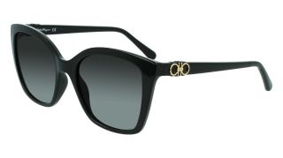 Óculos de sol SALVATORE FERRAGAMO SF1026S Preto Tamanho: 54X19