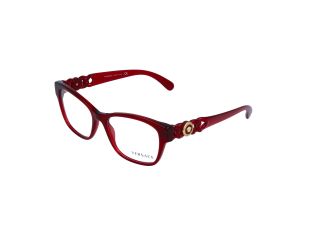 Óculos graduados Versace 0VE3306 Vermelho Tamanho: 54X17