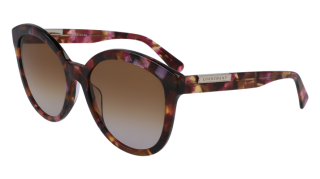 Óculos de sol Longchamp LO671S Rosa/Vermelho-Púrpura Tamanho: 57X19