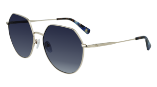 Óculos de sol Longchamp LO154S Dourados Tamanho: 60X17