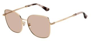 Óculos de sol Jimmy Choo FANNY/G/SK Dourados Tamanho: 59X17