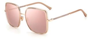 Óculos de sol Jimmy Choo JAYLA/S Dourados Tamanho: 57X20