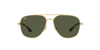 Óculos de sol Ray Ban 0RB3683 Dourados Quadrada - 1