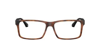 Óculos graduados Emporio Armani 0EA3038 Castanho Retangular - 2