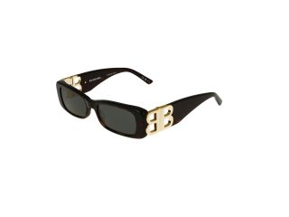 Óculos de sol BALENCIAGA BB0096S Castanho Retangular - 1